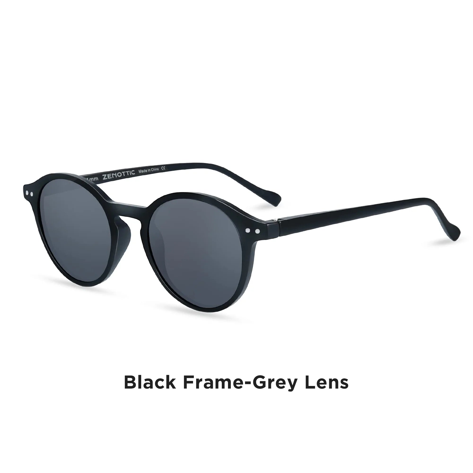Lucien | Classic Round Polarized Sunglasses