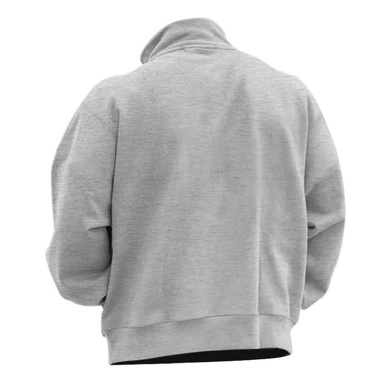 Émile | Half-Zip Napped Hoodie