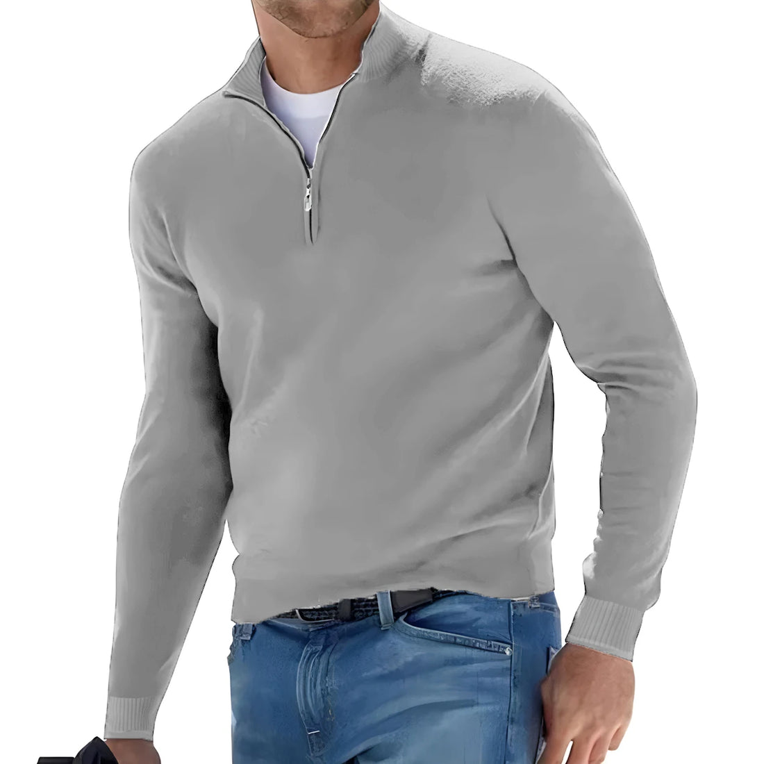 Jules | Half-Zip Knitted Sweater