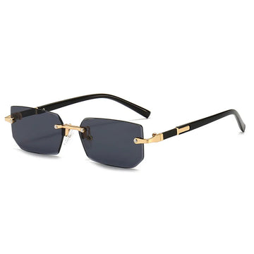 Renoir | Rimless Rectangle Sunglasses